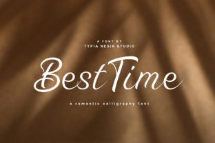 Best Time: The Script Font That Captures the Warmth of Genuine Handwriting