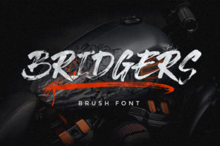 Bridgers Brush: A Handbrushed Script for Messages That Demand Confidence