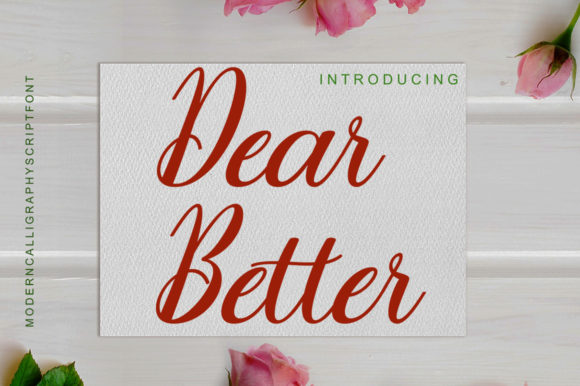 Dear Better: A Strategic Handwritten Font for Intentional Design Decisions