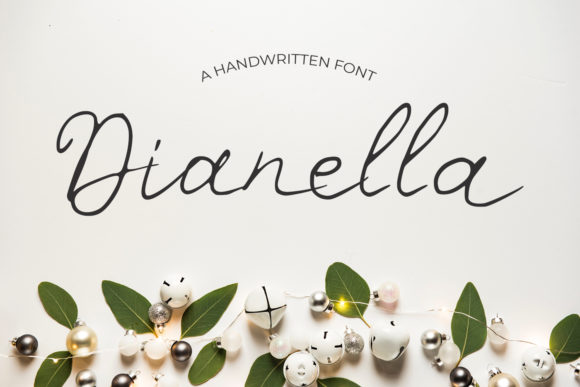 Dianella: A Sweet Handwritten Font That Deserves Better Choices in Your Designs