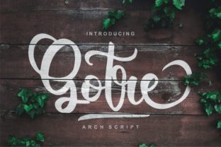 Gotre: A Swashy Script Full of Charm and Personality