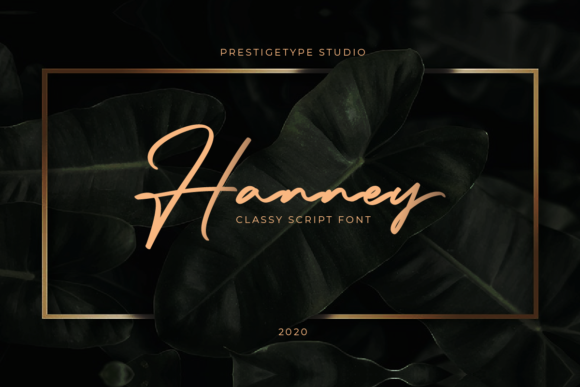 Hanney: The Sweet and Flowing Handwritten Font