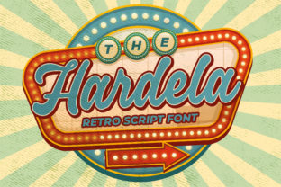 Hardela: The Vintage Script Font for Designers