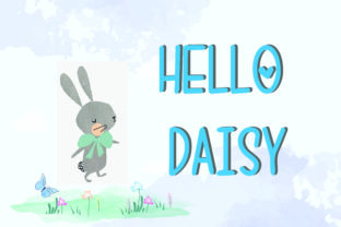 Hello Daisy: A Romantic Script Font with Charm