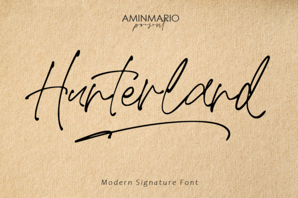 Hunterland: Charm and Elegance in Every Letterform