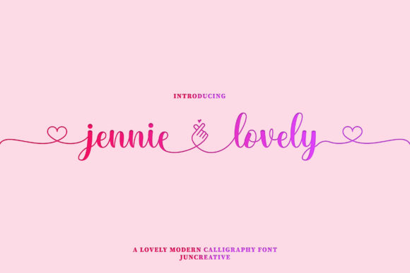 Jennie Lovely: A Handwritten Font That Deserves Better Decisions