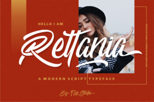 Rettania: Playful, Elegant Script for Designs That Breathe