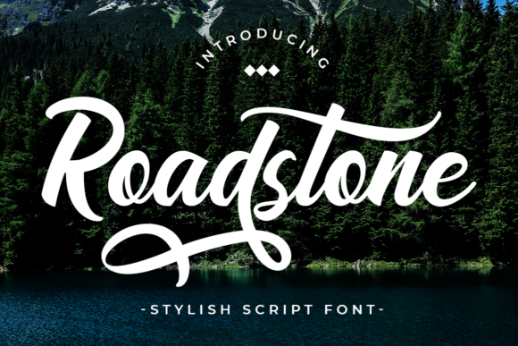 Road Stone: A Handwritten Font That Feels Like a Conversation
