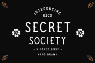 Secret Society: Where Playful Nostalgia Meets Timeless Vintage Design