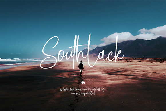 Southlack: The Script Font That Adds Soul to Every Project