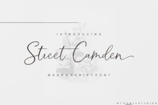 Street Camden: A Distinctive Modern Script Font for Designers and Creatives