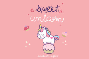 Sweet Unicorn: Quirky Charm Meets Creative Script Power