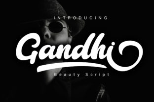 The Quiet Confidence of Gandhi: How a Playful Script Font Redefines Visual Warmth