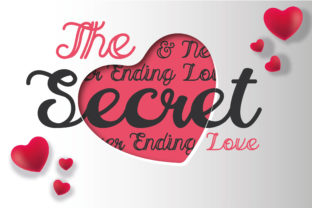 The Secret Love: Where Handmade Script Meets Modern Design Sensibility