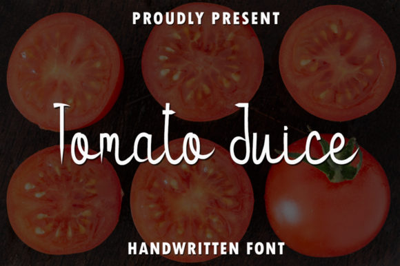 Tomato Juice: The Handwritten Font That Elevates Design