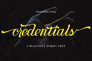 Understanding Credentials: A Script Font Bursting with Personality and Energy