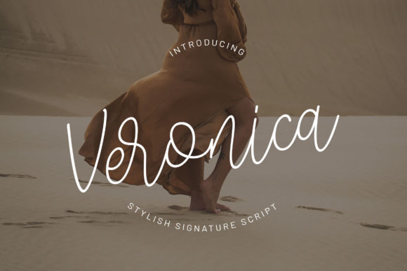 Veronica: A Bouncy Script Font with Timeless Elegance