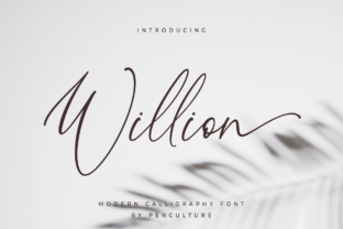 Willion: The Versatile Sophisticated Script Font for Modern Design